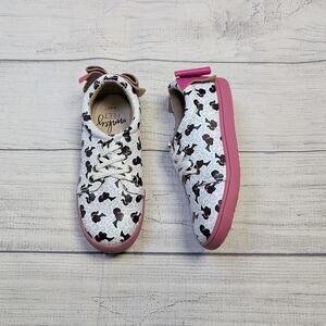 4/5Y Monkey Feet Barbie Leather Sneakers